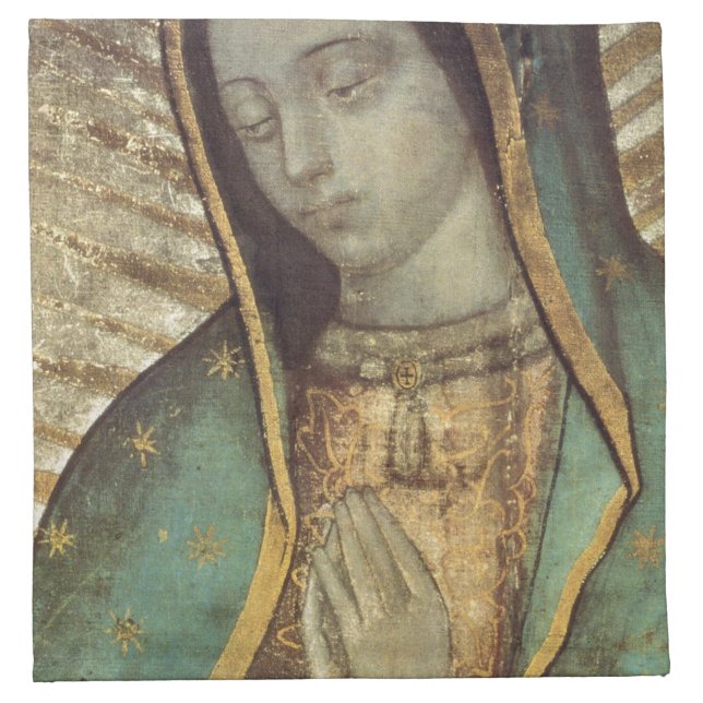 OUR LADY OF GUADALUPE CLOTH NAPKIN (Front)