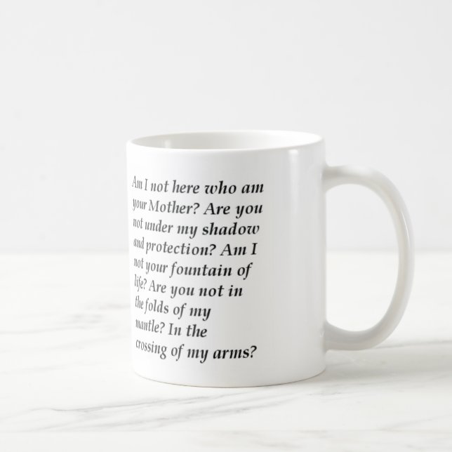 Our Lady of Guadalupe Coffee Mug (Right)