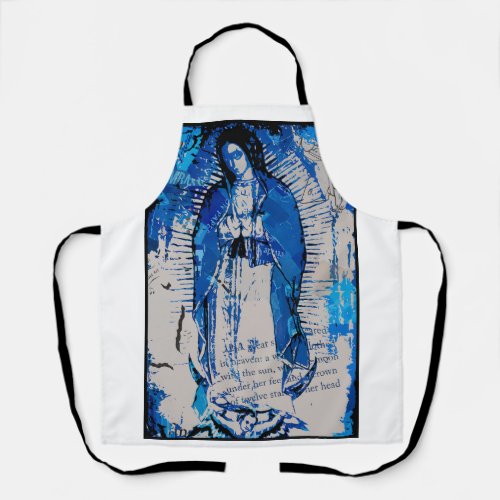 Our Lady of Guadalupe Collage Apron