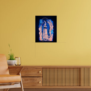 Our Lady of Guadalupe Collage Poster