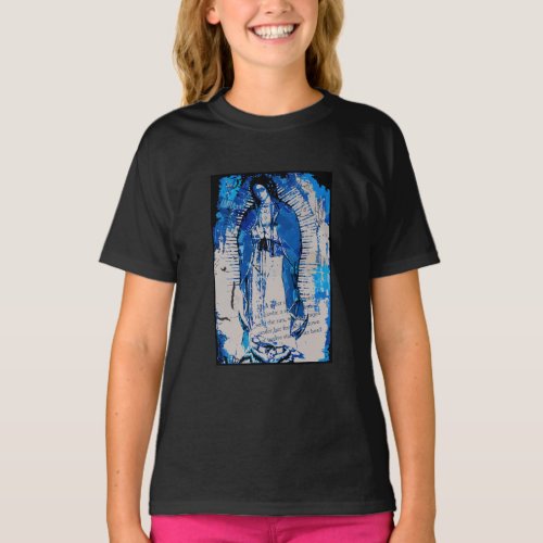 Our Lady of Guadalupe Collage T_Shirt