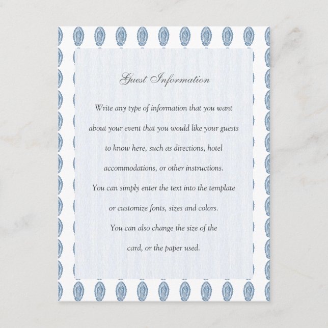 Our Lady of Guadalupe Enclosure Card (Front)