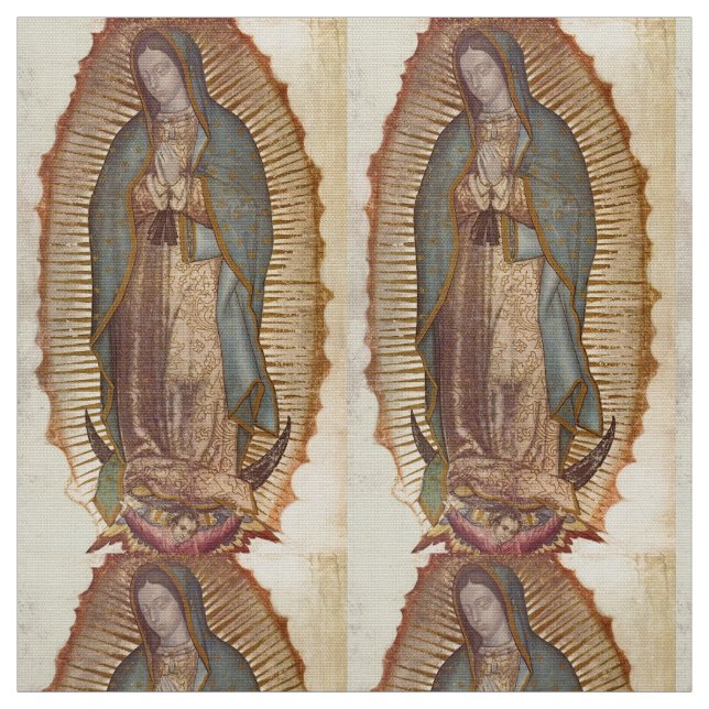 Our Lady Of Guadalupe Fabric (Swatch)