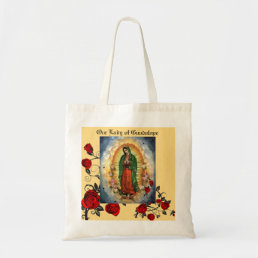 Our Lady of Guadalupe Farmers Market Tote Bag
