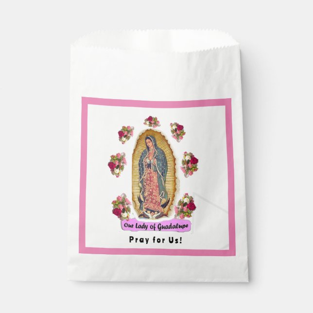 Our Lady of Guadalupe Favor Bag (Front)