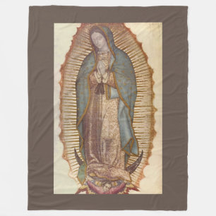 Our Lady Of Guadalupe Fleece Blanket