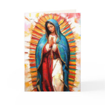 Our Lady of Guadalupe Folded Greeting Card