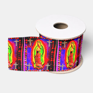 Our Lady Of Guadalupe Grosgrain Ribbon