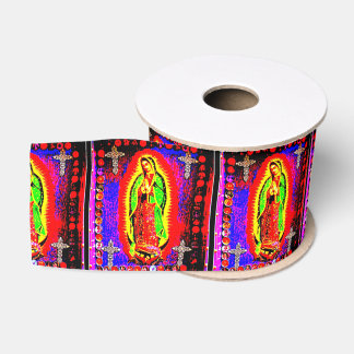 Our Lady Of Guadalupe Grosgrain Ribbon