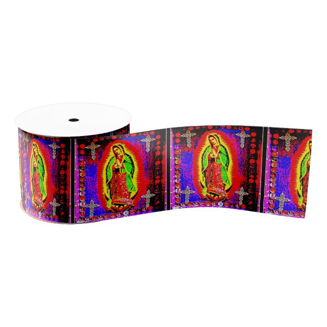 Our Lady Of Guadalupe Grosgrain Ribbon (Spool)