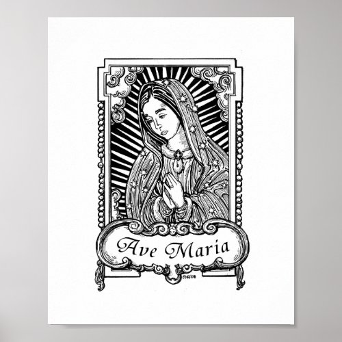 Our Lady of Guadalupe I Poster