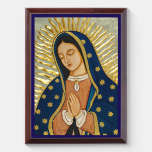 Our Lady of Guadalupe Icon Plaque