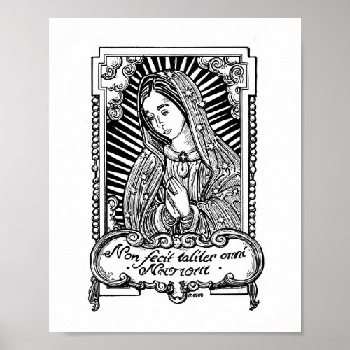 Our Lady of Guadalupe II Poster