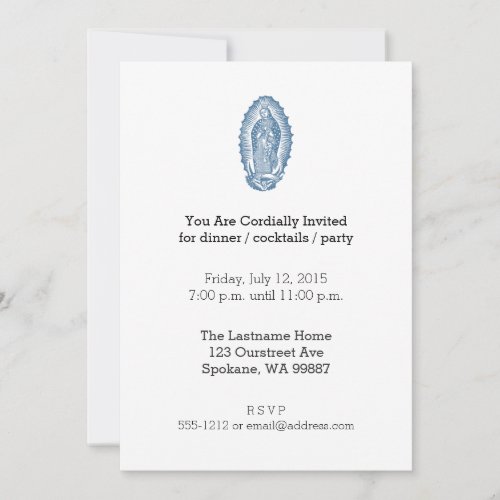 Our Lady of Guadalupe Invitation