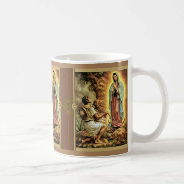 Our Lady of Guadalupe Juan Diego Coffee Mug (Right)