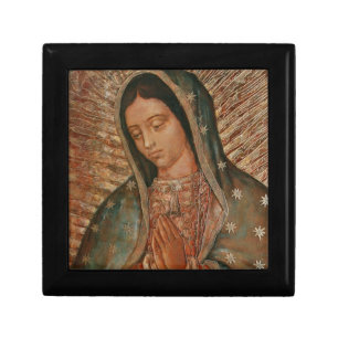 our lady of guadalupe keepsake box