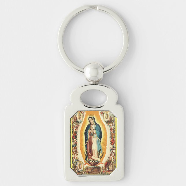 Our Lady of Guadalupe Keychain (Front)