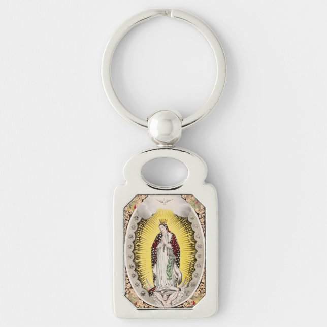 Our Lady of Guadalupe Keychain (Front)