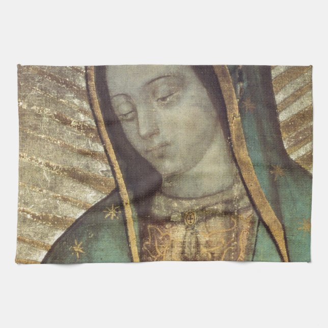 OUR LADY OF GUADALUPE KITCHEN TOWEL (Horizontal)