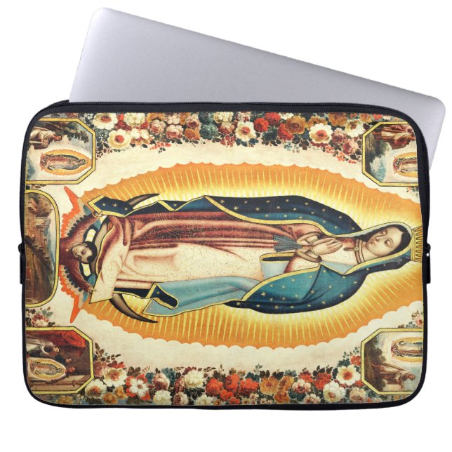 Our Lady of Guadalupe Laptop Sleeve (Front)