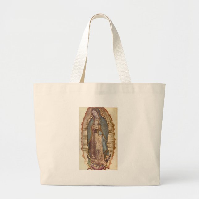 OUR LADY OF GUADALUPE LARGE TOTE BAG (Front)