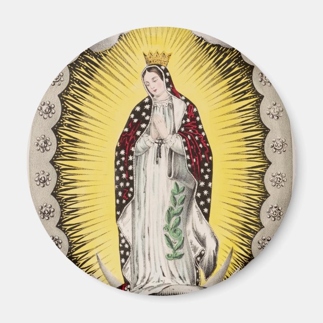 Our Lady of Guadalupe Magnet (Front)