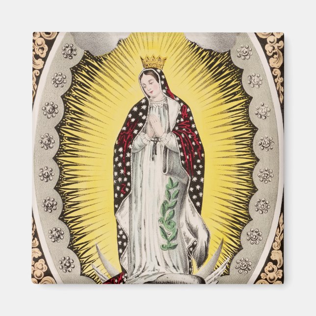 Our Lady of Guadalupe Magnet (Front)