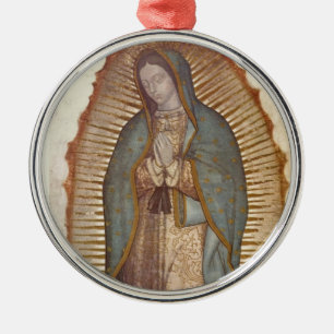 Our Lady of Guadalupe Metal Ornament