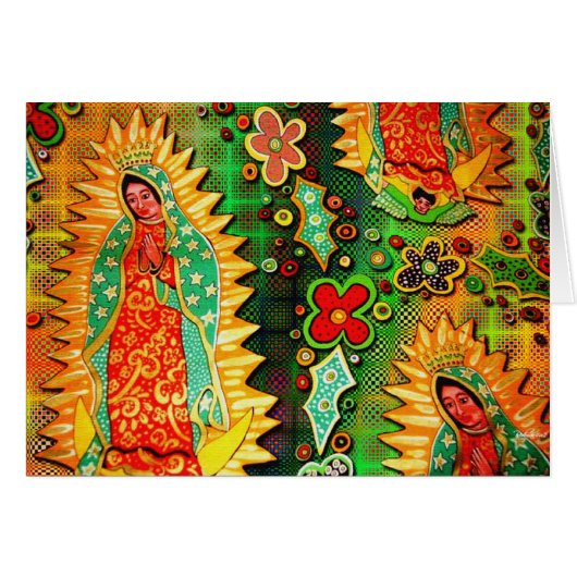 Our Lady of Guadalupe Mexico Cards (Front Horizontal)