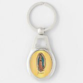 Spanish Memorial Photo Key Chain (Choose you Charms)