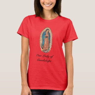 Our Lady of Guadalupe Miraculous Tilma Fine Art T-Shirt