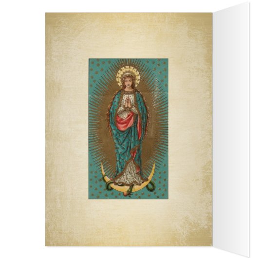 Our Lady of Guadalupe Moon Stars (Inside (Left))