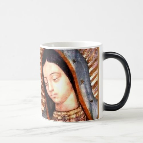 Our Lady of Guadalupe Morphing Mug _ Virgen Maria