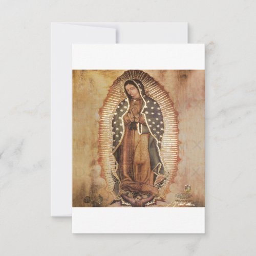 Our Lady Of Guadalupe Mother Mary Save The Date