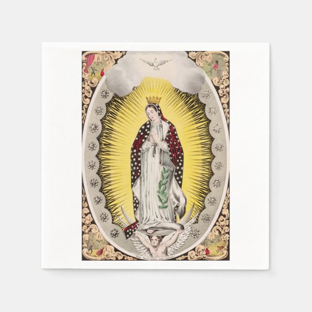 Our Lady of Guadalupe Napkins (Front)