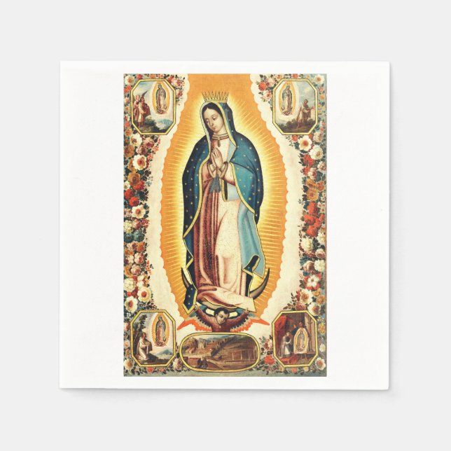 Our Lady of Guadalupe Napkins (Front)