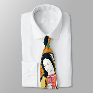 OUR LADY OF GUADALUPE NECK TIE