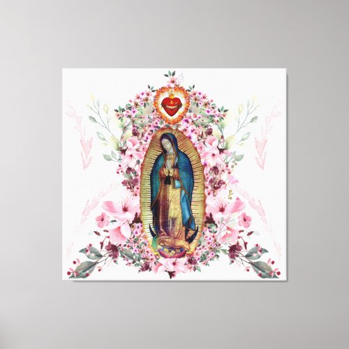 Our Lady of Guadalupe Nuestra Seora de Guadalupe Canvas Print