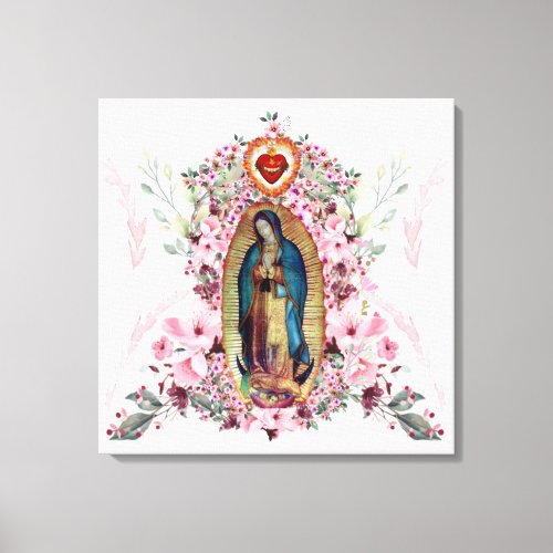 Our Lady of Guadalupe Nuestra Seora de Guadalupe Canvas Print