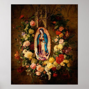 Our Lady of Guadalupe, Nuestra Señora de Guadalupe Poster