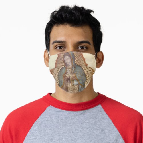 Our Lady of Guadalupe Nuestra Seora Virgen Adult Cloth Face Mask