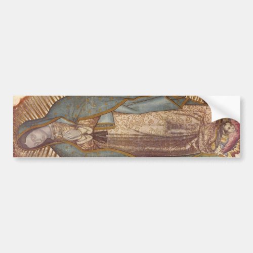 Our Lady of Guadalupe Nuestra Seora Virgen Bumper Sticker