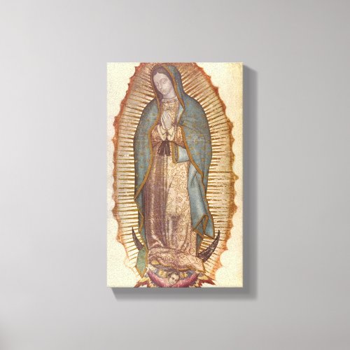 Our Lady of Guadalupe Nuestra Seora Virgen Canvas Print