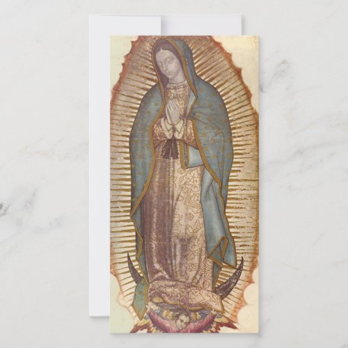 Our Lady of Guadalupe Nuestra Seora Virgen Card