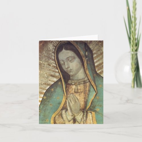 Our Lady Of Guadalupe Original Card