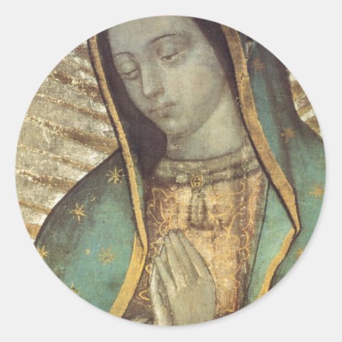 Our Lady Of Guadalupe Original Classic Round Sticker