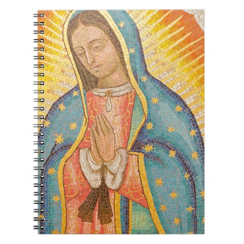 Our Lady Of Guadalupe Painting Notebook