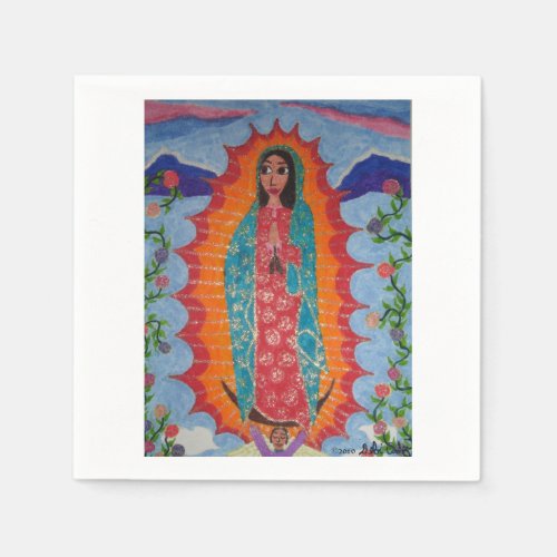 Our Lady of Guadalupe Paper Napkins