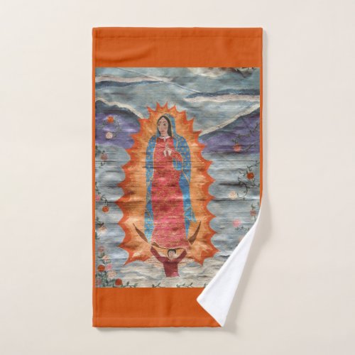 Our Lady of Guadalupe Papyrus Version Bath Towel Set
