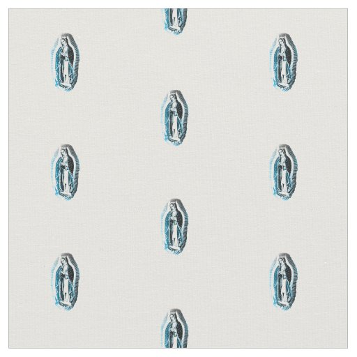 Our Lady of Guadalupe pattern fabric